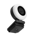 thumbnail image 4 of blackweb 1440p 5 Megapixel USB Webcam with Adjustable Light Ring (Rich Black), 4 of 4