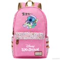 thumbnail image 1 of Disney Stitch-mochila escolar para niños y niñas, morral escolar de lona para adolescentes, mochila de viaje para ordenador portátil, 1 of 5