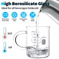 thumbnail image 3 of Taza PSZEZNZ Cafeine Beaker Chemistry, 450 ml, vidrio borosilicato, 3 of 7