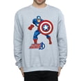 thumbnail image 2 of Captain America - Jersey The First Avenger para Adultos Unisex (Gris Deportivo), 2 of 4