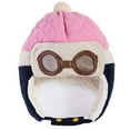 thumbnail image 2 of Crochet Earflap Pilot Hats Rabbit Ears Beanie Cap Winter Warm Knit Caps for Toddlers Baby Girls and Boys, 2 of 3