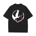 thumbnail image 4 of Yopmin Japanese Tshirt Men Crew Neck Oversized Graphic Shirt Summer Casual Cotton Tops Short Sleeve for Party Daily Wear, 4 of 7