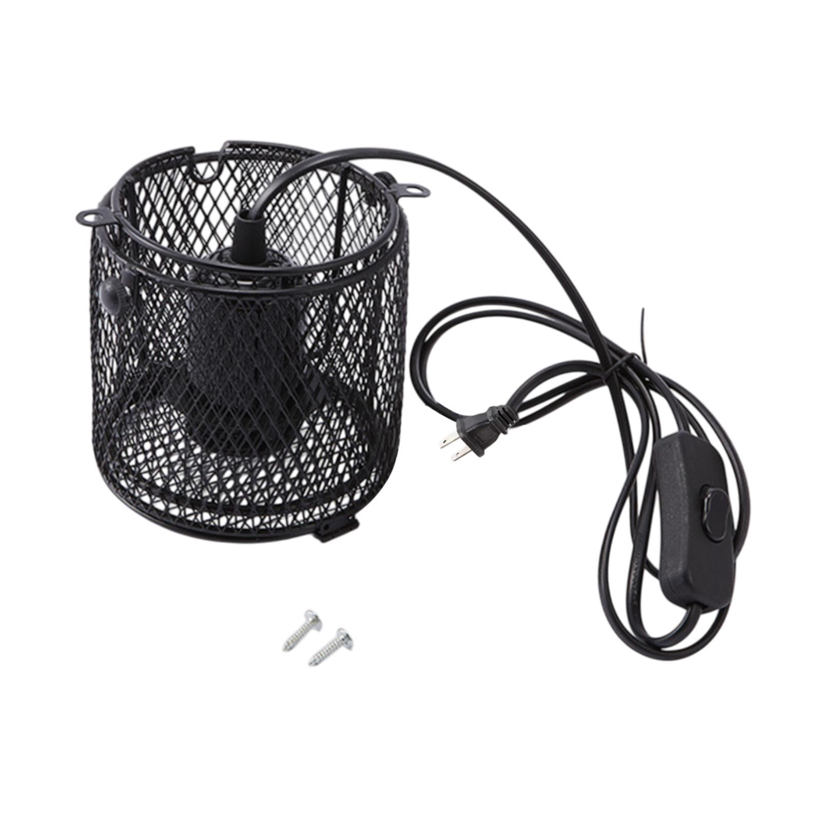 Serenable ,Ceramic Heat Emitter,200W,Reptile Accessories,Basking Heater Lamp Cover for Pet Bearded Dragon Turtle