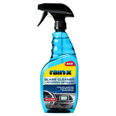NEW! Rain-X Glass Cleaner With Interior Detailer 23oz -