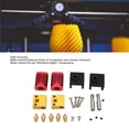 thumbnail image 4 of 3D Printer Nozzle Kit, Accurate Size 2 Sets Stable Extrusion 3D Printer Extruder Hotend Kit  For Replacement, 4 of 8