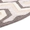 thumbnail image 6 of Unique Loom Arlo Collection Area Rug - JJ (4' x 6' Oval Charcoal/Ivory), 6 of 7