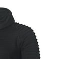 thumbnail image 2 of LEEy-world Mens Hoodies Mens Crewneck Sweatshirt Long Sleeve Pullover with Arm Logo, Officially Licensed Black,3XL, 2 of 3