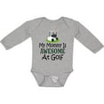 thumbnail image 3 of Inktastic Golfing Mommy is Awesome at Golf Boys or Girls Long Sleeve Baby Bodysuit, 3 of 5
