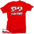 thumbnail image 2 of Shirt to Match Jordan 11 Cherry Varsity Red Match Jordan Tee, 2 of 6