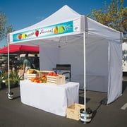 e-z Up es100s instant Shelter canopy, 10 by 10', white