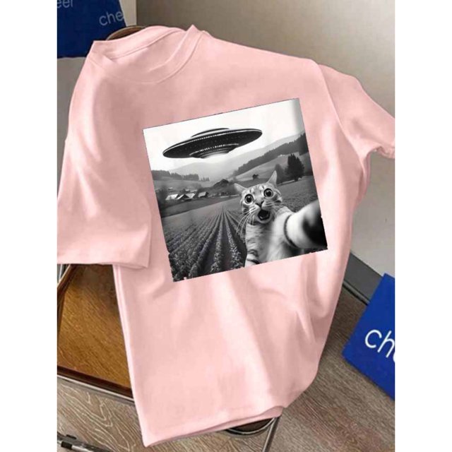 Camiseta de manga corta para niño de la serie Astronauta Lunar, equipo de verano para actividades al aire libre