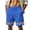 #03 Blue 【Mix, Match & Rotate: Stock Up on Daily Colors】, variant on Plus Size Men's Loose Knit Drawstring Elastic Waist Shorts, Jogger Sweatpants, Casual Straight Leg, Breathable Lightweight Stretchy, Gym Workout Daily Beach Summer Activewear
