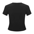 thumbnail image 5 of TAIAOJING Women’s Slim Tops Long Sleeve Round Neck Crop Top Tee Shirt Basic Solid Tight Slim Fit Cropped Shirt Workout Yoga, 5 of 6