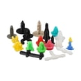 thumbnail image 4 of 200PCS Plastic Car Body Push Pin Rivet Fasteners Trim Moulding Clip Screw Driver, 4 of 8