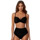 thumbnail image 2 of MKLEKYY Trajes De Baño Mujer Women High Waisted Bikini Sexy Push Up Two Piece Swimsuits Vintage Swimsuit Two Piece Retro Ruched High Waist Print Bikini Set 2732, 2 of 6