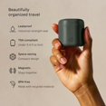 thumbnail image 3 of Set completo de cuidado de la piel Travel Containers Cadence con tapa magnética, 3 of 7