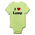 thumbnail image 1 of CafePress - I Love Lamp Infant Bodysuit - Baby Light Bodysuit, 1 of 1