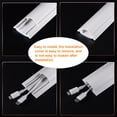 thumbnail image 4 of Unique Bargains 15.7'Lx1.26'Wx0.5'H Cable Raceway Cord Cover Self-Adhesive Wire Hider Channel 3 Pack, 4 of 6