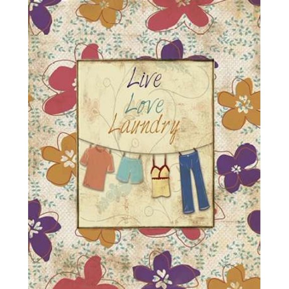 LIVE LOVE 61 Canvas Art - Piper Ballantyne (24 x 30)