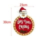 thumbnail image 2 of Calendario de Adviento de madera navideño, decoración navideña, calendario de Adviento duradero de 25 días para pared, dormitorio, sala de estar,, 2 of 6