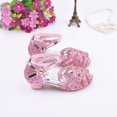 thumbnail image 6 of HAOTAGS Dance Shoes for Toddler Girls, Sparkle Latin Breathable Sequin Princess Dance Sneakers Sandals Pink 32, 6 of 9