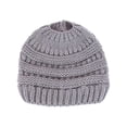 thumbnail image 1 of CTM® Tuque Tricotée Queue de Cheval d'Hiver (Femmes), 1 of 2