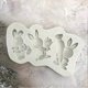 thumbnail image 3 of 4 Pieces, Silicone Easter Mold, Silicone Chocolate Mold Rabbit Mold, Egg Chocolate Mold, Easter Mold, 3 of 4