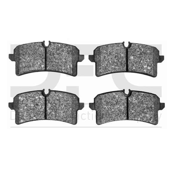 Dynamic Friction Company 5000 Advanced Brake Pads - Low Metallic 1551-1780-00-Rear Set For 2011-2019 Bentley Mulsanne, 2013-2018 Audi S8, 2014-2018 Audi RS7