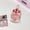 Green, variant on 3 Inch Kpop Photocard Holder Cute Strawberry Cake Heart Card Protector Portable Bag Pendant Backpack Decor Keychain Card Sleeve