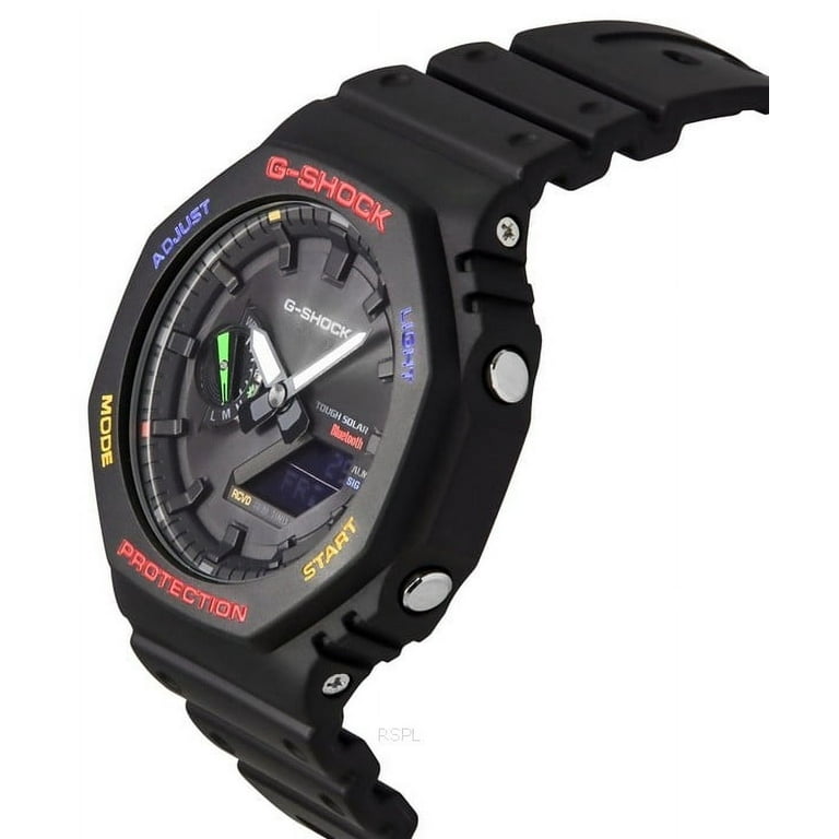 Casio G-Shock Mobile Link Analog Digital Black Dial Solar GA