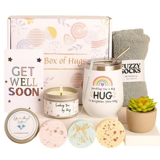 Silly Obsessions Get Well Soon Gift Basket, Recovery Care Set for