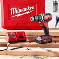 thumbnail image 3 of Taladro Atornillador Inalámbrico Milwaukee M18 1/2" 18V con 2 Baterías Profesional Modelo 2606-22CT, 3 of 4