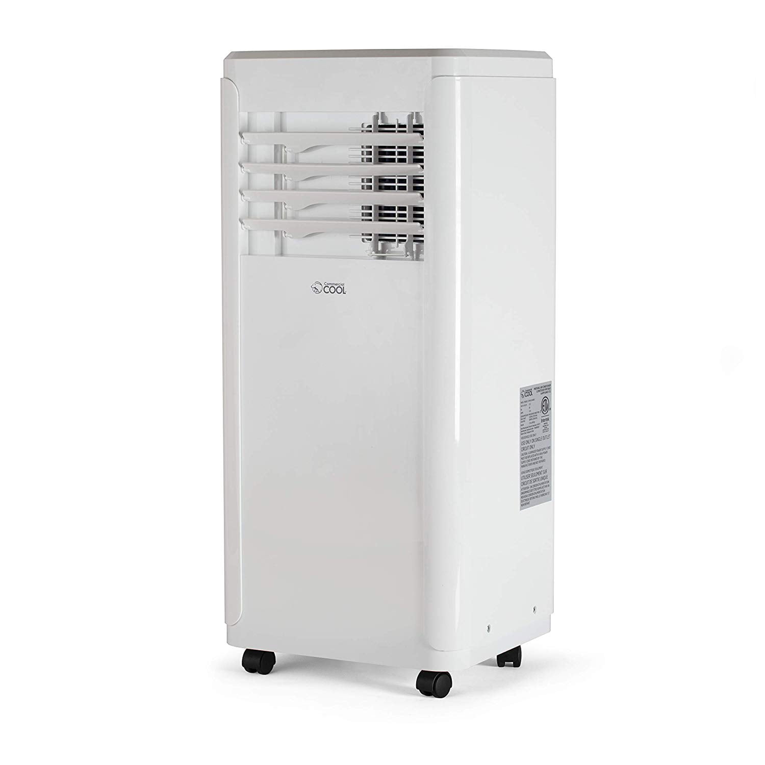 Commercial Cool 14,000 BTU Portable Air Conditioner with Heat + Remote Control, White Walmart