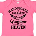 thumbnail image 4 of Inktastic Handpicked for Earth by My Grandpa in Heaven Angel Wings Boys or Girls Baby Bodysuit, 4 of 5