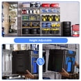 thumbnail image 4 of M MZG 5-Tier Heavy Duty Metal Storage Shelving Unit (Chrome, 17.7" D x 47.2" W x 72.3" H, 1750 lbs Capacity), Adjustable Steel Wire Rack Shelf Organizer for Garage, Kitchen, Pantry, Basement, Laundry, 4 of 7
