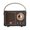 Noir, variante sur lionlar Support de Décoration Rétro Bluetooth, Carte TF, AUX pour Bureau Fête Bureau Bleu