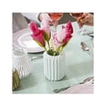 thumbnail image 3 of 12pcs Flower Napkin Holder Creative Plastic Flower Tool Roll Green Design for Table Decoration Family Party Napkin Ring, 3 of 5