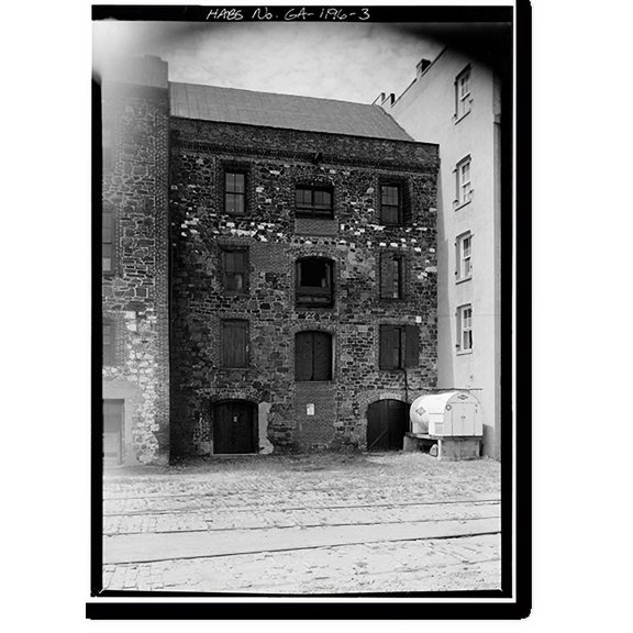 Historic Print, William Taylor Store, 204 West Bay Street, Savannah, Chatham County, GA - 3, 16" x 20"