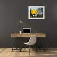 thumbnail image 3 of Bonin, Suzanne 32x25 White Modern Wood Framed Museum Art Print Titled - Yellow Tulip, 3 of 4