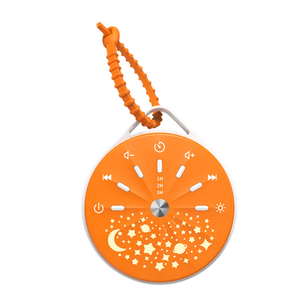 Portable White Noise Machine with 10 Soothing Sounds, 7 Night Lights, Sleep Timer & Volume Control, for Sleeping Relaxation