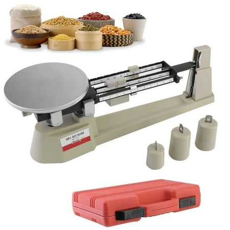 Specialty Mechanical Triple Beam Balance, with Stainless Steel Plate, 2610g Capacity, 0.1g Readability