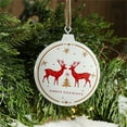 thumbnail image 5 of Danish Hand Painted Christmas Tree Ornament Border Festive Miniature Drum Hanging Holiday Atmosphere Hangs Easy To Use, 5 of 5