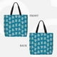 thumbnail image 2 of Fotbe Sea Turtle Bolsa Tote con Estampado para Mujer, Bolsos con Cremallera, Bolsa de Hombro Casual de Gran Capacidad con Bolsillos Internos, 2 of 7