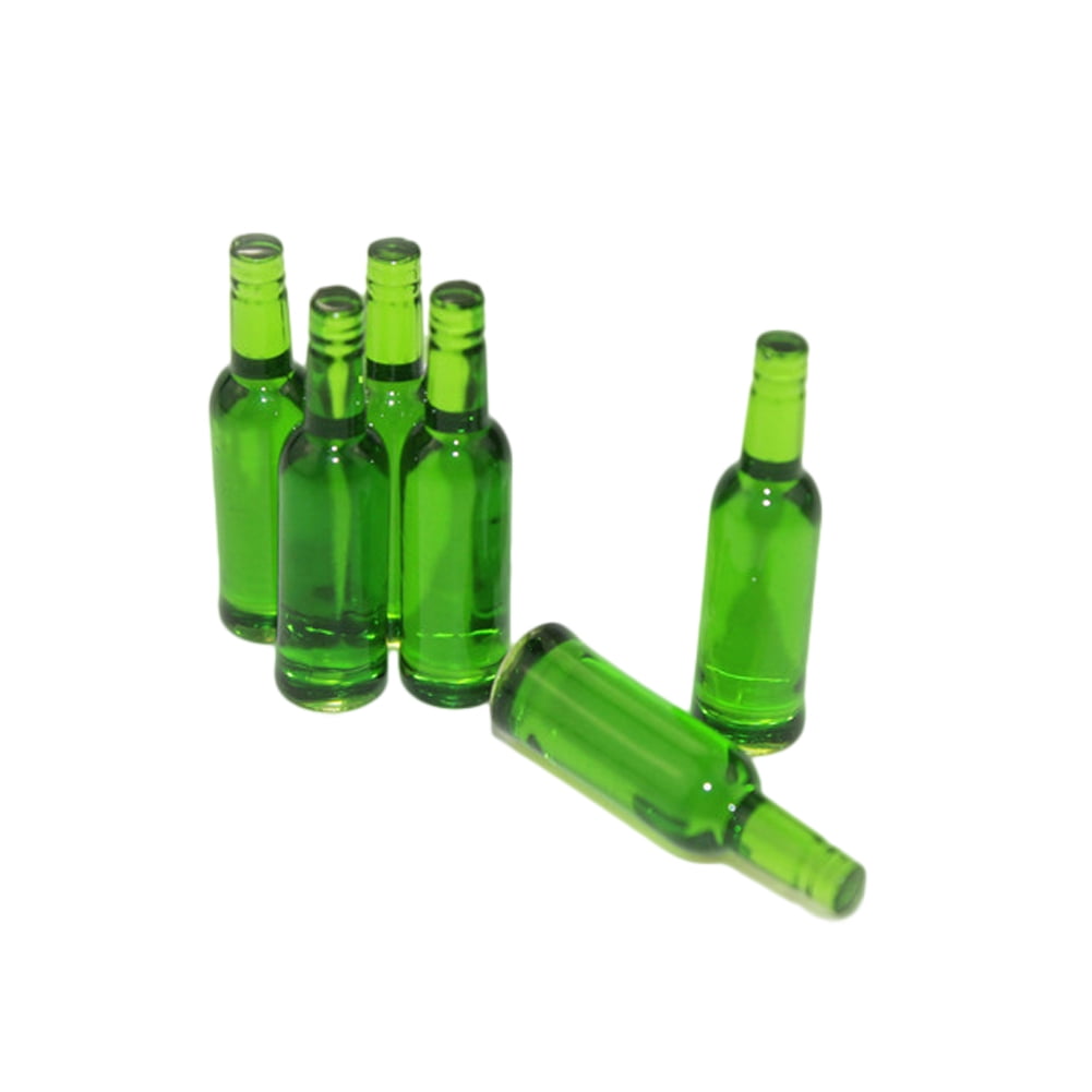 Art & Collectibles Mini Drinks Miniatures Mini Ale Bottles Green Beer ...