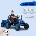 thumbnail image 6 of CazToi 12V 35W Dual Motors Ride On Tractor with Trailer  for Kids Gift for Boys Girls, 6 of 9