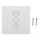 thumbnail image 1 of WiFi Smart Wall Touch Light Switch 3 Gang Hands Free Voice Control Wireless Smart Touch Wall Switch 100?240V, 1 of 5