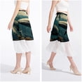 thumbnail image 4 of Whale Chic Chiffon Summer Dress: Beach Skirt with Polyester Straps, 4 of 6
