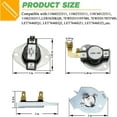 thumbnail image 7 of Dryer Thermostat Thermal Fuse Kit for whirlpool Replacement Part 3392519 3387134, 7 of 7