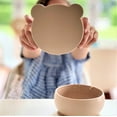 thumbnail image 2 of MinikOiOi Bowly - Powder Gray 100% Food Grade Silicone Bowls With Suction, Lid and High Holding Capacity, BPA Free - 6m+ Unisex - Infant, 2 of 5