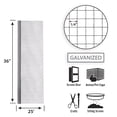 thumbnail image 2 of CLOTH HDW36"X25' 1/4"MSH (Pack of 1), 2 of 2